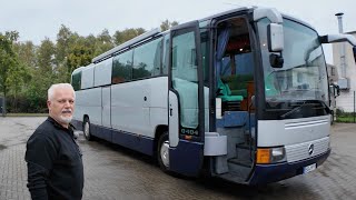 Das Vario Mobil O404 Mercedes Wohnmobil  Ankunft nach 1 großer Fahrt in Castrop bei Carex [upl. by Deeraf]