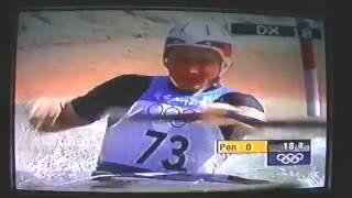 Thomas Schmidt Sydney 2000 Finals Canoe Slalom [upl. by Rehposirhc382]