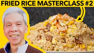 🍚 How a Chinese Chef cooks Fried Brown Rice 炒糙米飯 [upl. by Nawotna]