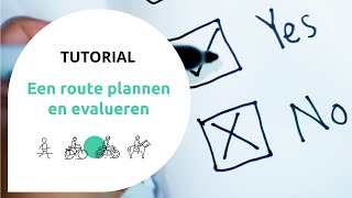 Een route plannen en laten evalueren [upl. by Etolas]