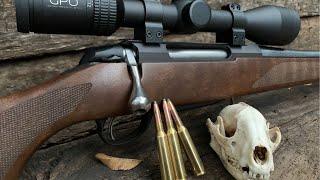 Tikka T3x Hunter 65x55 Swedish Mauser PPU 139 gr SP [upl. by Kehoe]