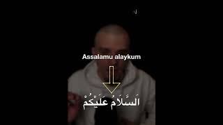 How to say the Muslim greeting  Asalamu alaykum [upl. by Akinod871]