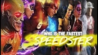 Who Is The Fastest Speedster [upl. by Novrej]