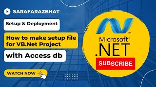 How to make setup file for VBNet Project [upl. by Auhsoj]