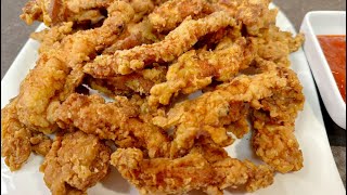 KFC Style Crispy Chicken Strips  Zinger Strips Chicken Tenders RecipeEasy Chicken Fingers [upl. by Naeerb]