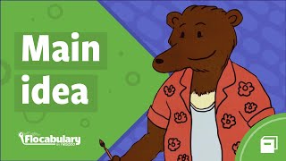 Main Idea Flocabulary lesson [upl. by Corydon]