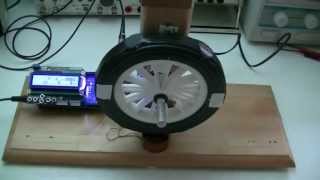 The Arduino Pulsed Motor Controller APMC v10 tested on the Adams type motor [upl. by Trembly]