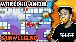 WORLD GUA DIANCURIN LEGEND PLAYER  AUTO CIDUK ORANGNYA OMG  GrowTopia [upl. by Fazeli]