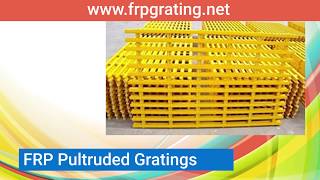 FRP Grating  Fiberglass reinforced plastic gratings [upl. by Kariv812]