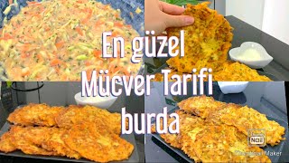 Mücver Tarifi  Kabaklı Havuçlu Patatesli Mücver nasıl yapılır [upl. by Modesta120]