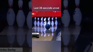 Anthony Simonsens 2 minute attempt in 49 seconds  2020 PBA Strike Derby Quarterfinals shorts [upl. by Dodie]