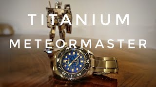 Titanium amp Meteorite Proxima Marinemaster 300 reduced in size [upl. by Firman]