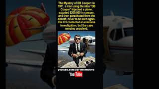 The Mystery of DB Cooper In 1971 a man using the alias DB Cooper hijacked a plane extorted 20000 [upl. by Atnahs]