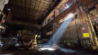 Massive Abandoned Steelworks  Sealed Inside by Security [upl. by Atteuqram200]