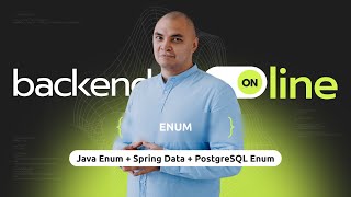 Java Enum  Spring Data  PostgreSQL Enum [upl. by Uird308]