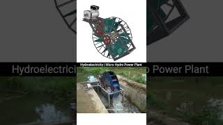 DIY Micro Hydro Power Plant How to Harness Stream Energy for Electricity renewableenergy [upl. by Gruchot]