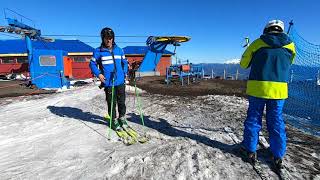 Ski en Volcan Osorno Chile [upl. by Vitalis633]