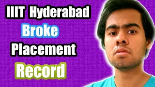 IIIT Hyderabad Created History 😯 Broke all Records 🔥 College Review 👍 [upl. by Yrekcaz]