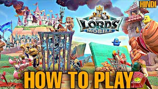 lord mobile game kaise khele  lords mobile kaise khele  lords mobile game kaise khele [upl. by Casie984]