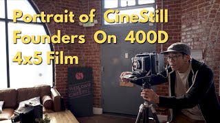 The Founders of CineStill on 4x5 Film  Episode 012 [upl. by Cand]