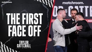 Josh Taylor amp Jack Catterall CLASH After First Rematch Launch Presser [upl. by Rodman]