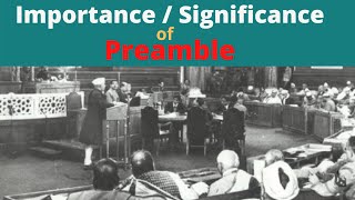 Importance of Preamble  Significance of Preamble  Importance of Preamble of Indian Constitution [upl. by Rosenblatt231]