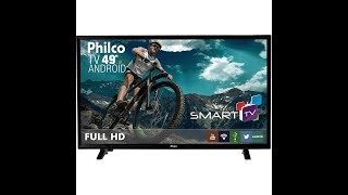 REVIEW da Smart TV LED 49 Philco PH49F30DSGWA Full HD com Conversor Digital 2 HDMI 2 USB WiFi [upl. by Brian]