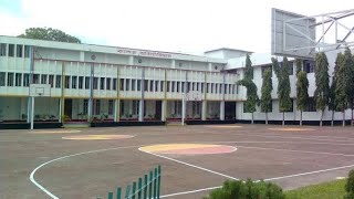 Students playing football in their campus Dhaka Residential Model School and College  DRMC  dhaka [upl. by Banquer842]