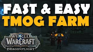 Fast amp Easy Transmog Farm To Do Daily World of Warcraft [upl. by Htebasil]