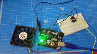 Controlling fan speed with mosfet and Arduino [upl. by Lardner]