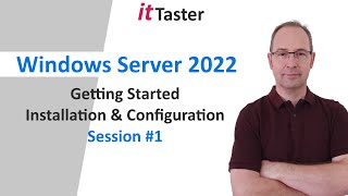 Windows Server 2022  Getting Started Installation amp Configuration  Session 1 [upl. by Serra]