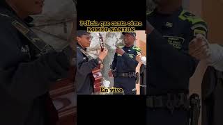 Policía imitador de ROMEO SANTOS comedy comedia imitadorderomeosantos shorts [upl. by Urana516]