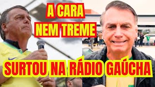 SURTOU E MENTIU AO VIVO BOLSONARO FICA FURIOSO COM PERGUNTA DA JORNALISTA  EMBOLADA [upl. by Dnaleel]