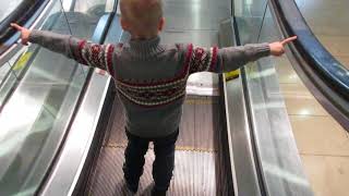 LEARNING TO USE THE ESCALATOR PART 2 [upl. by Asilet]