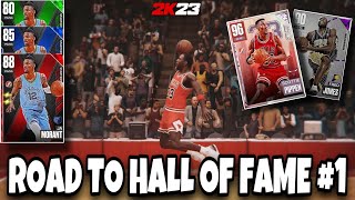 NBA 2K23 MYTEAM  ROAD TO HALL OF FAME 1  DECOUVERTE DU JEU [upl. by Holcomb]