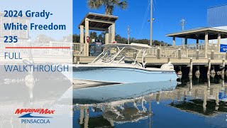 2024 GradyWhite Freedom 235 For Sale at MarineMax Pensacola [upl. by Anidualc]