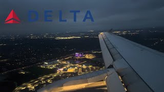 Full Approach Amazing Landing and Taxi on a Delta Air Lines Airbus A320 in Minneapolis [upl. by Deva]