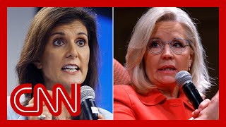 Liz Cheney calls out Nikki Haley over supporting Trump [upl. by Leirum387]