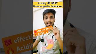 Homoeopathic Medicine for Acidity 🔥Robinia shorts [upl. by Lach]