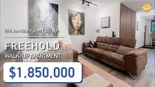 SOLD Rare Freehold Walk up Apartment at Joo Chiat Place [upl. by Kola47]