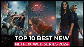 Top 10 New Netflix Original Series Released In 2024  Best Netflix Web Series 2024  Part2 [upl. by Ardell]