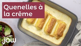 Recette de Quenelles Lyonnaises à la crème [upl. by Dazraf]