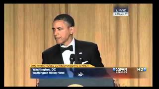 President Obama Roasts WHCD 20092015 [upl. by Nemrac621]