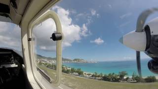 Flight From St Maarten to Anguilla [upl. by Hutchings]