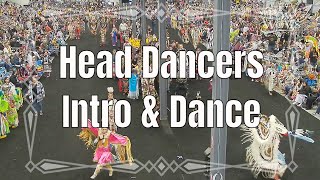 Head Dancers  Intro and Dance  2024 Manito Ahbee Pow Wow  Powwowscom [upl. by Odradlig]