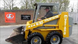 MUSTANG SKID STEER LOADER WALKROUND VIDEO [upl. by Ihana854]