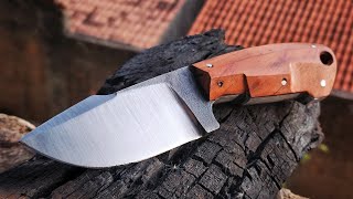 Knife Making  Making a EDC Knife [upl. by Alocin642]