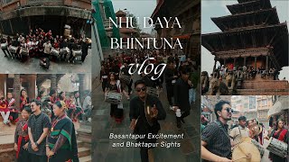 Nhu Daya Bhintuna 1145 Experience Basantapur Excitement and Bhaktapur Sights [upl. by Chaunce]