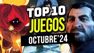 TOP 10 ⭐ NUEVOS JUEGOS en OCTUBRE 2024 🔴Para PC PLAYSTATION XBOX SWITCH [upl. by Anad]