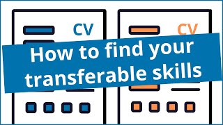 Transferable skills  How to find them for your CV  resume  Transferable skills examples amp meaning [upl. by Lletram]